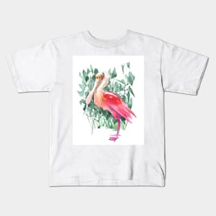 roseate spoonbill Kids T-Shirt